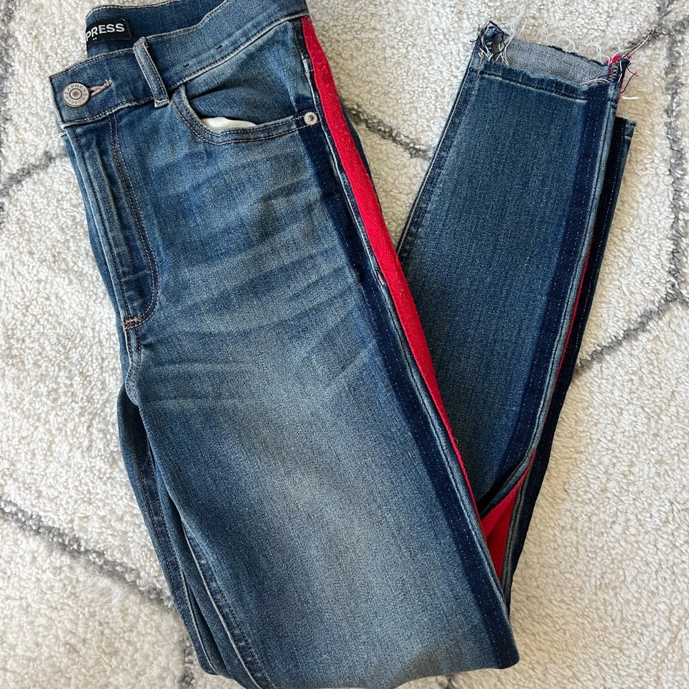 Women’s Express Ankle Leggings High Rise Jeans